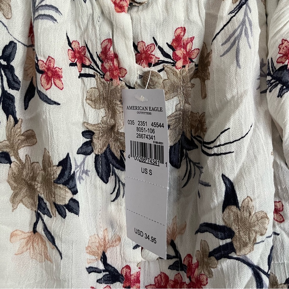 American Eagle off the shoulder blouse.